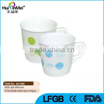 Hard Plastic Cups Drinking Tumbler with Handle