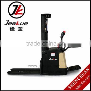 Cheap Price China 1.4 Ton Electric Stacker photo-2