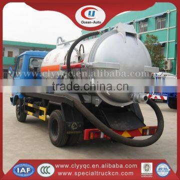 6000L DFAC 4x2 Waster Water Suction Truck Golden Supplier in China photo-3