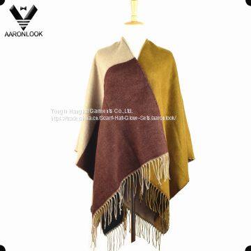 2017 New Design Factory Direct Big Size Woven Ponchos Patterns photo-3