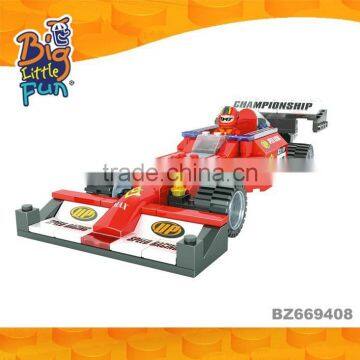 China toys racing car plastic building blocks cheap racing go kart for sale