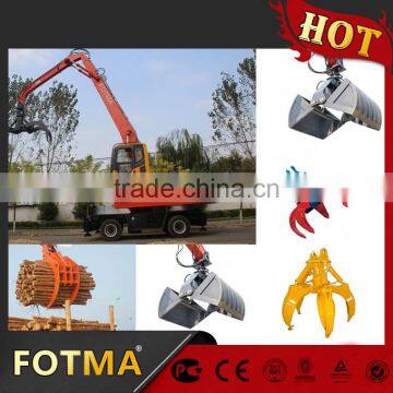 Diesel and electrical power scrap handler,material handling machine