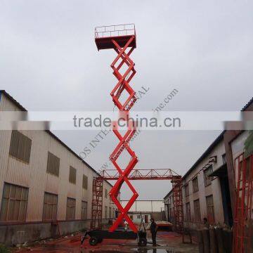 16m Hydraulic Scissor Aerial Work Lift Table photo-5