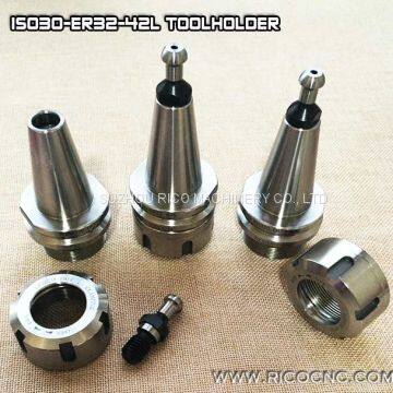 ISO30 ER32 42L Tool Holders for ATC Tool Changer CNC Routers