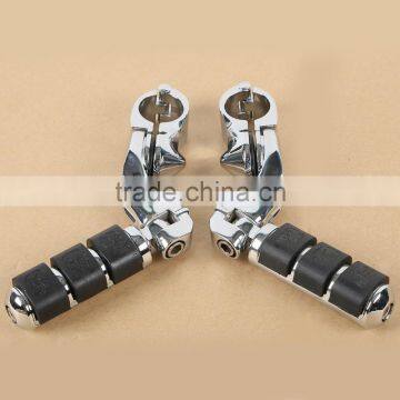 Engine Guard 1.25" Highway Foot Pegs Footpeg For Universal Motocycle New photo-3