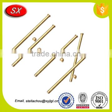 customized cnc lathed RC Propeller Shaft brass Copper Pipe