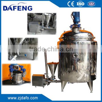 500L-10000L liquid soap agitating mixer tank