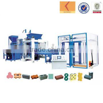 automatic concrete hollow block making machine