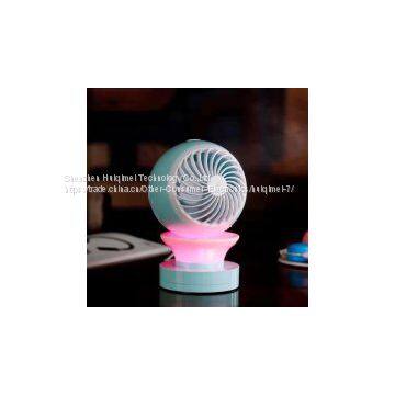 Dingdang Conditioner Fan Mini Misting USB Led Night Light Fan photo-2