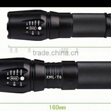 Aluminium Rechargeable Led Flashlight Tactical Flashlight Rechargeable Flashlight photo-4