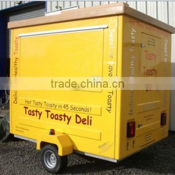 Fast Food Mobile Kitchen Trailer Mobile Food Vending Trailer