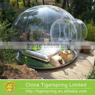 Outdoor Transparent Inflatable Bubble Tent Clear Camping Tent Crystal Bubble Tent