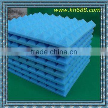 PU Blue color Absorbing Acoustical Eggcrate Foam