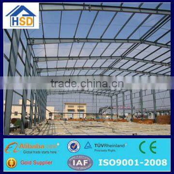 pre-engineering low cost portable industrial steel shed drawing