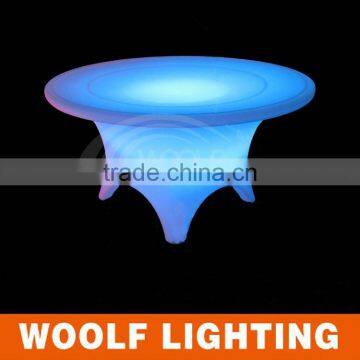 Round Illuminated Plastic Waterproof LED Dining Furnishing photo-3