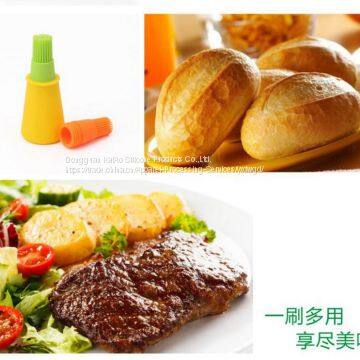 With Oil Holder Dispenser Silicone Brush Basting Tool photo-3