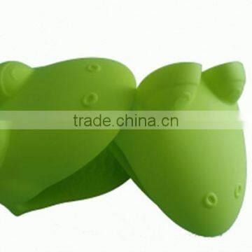 Non-stick Colorful Silicone Oven Mitt photo-2