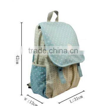 Leaper Casual Lightweight Canvas Laptop Bag/Shoulder Bag/School Backpack photo-3