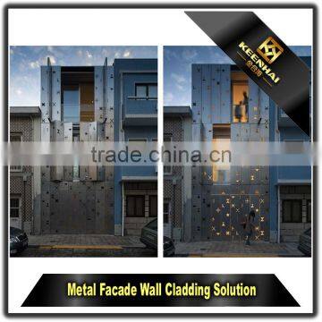 Laser Cutting Aluminium Decorative Exterior Metal Wall Panels for Building photo-3