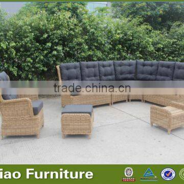 Latest Design Rattan l Shaped Sofa Outdoor Furniture Sofa Set photo-4