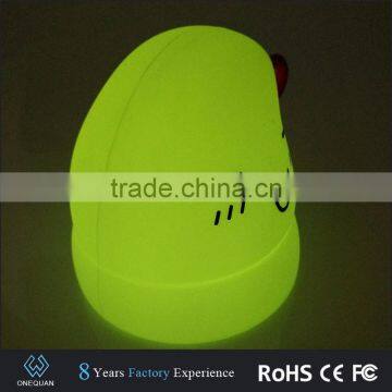 Newesr Products Baby Silicone Material Color Changing Night Light photo-3