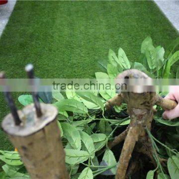Home Gardens for Curtain Hotel Decoration 200cm Height Making Artificial Live Plastic Green Orange Bonsai Tree EZZPZ06 0301 photo-6