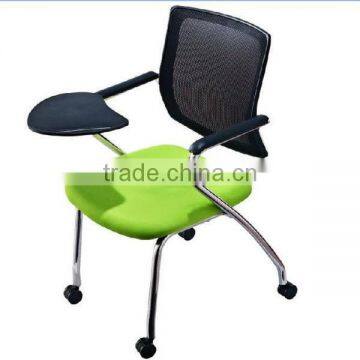 Foshan made tablet conference writing chairs