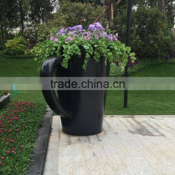 FRP Garden Teacup Planter photo-2