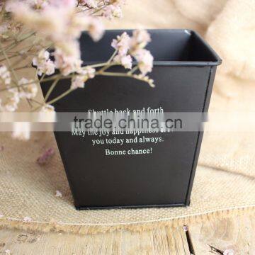 2016 Popular in Europe Square Metal Flower Planter Pot photo-2