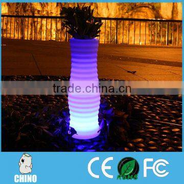 Wholesale Price decorative Led vase Rgb illuminated for wedding