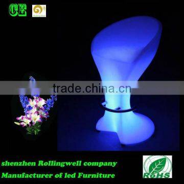 Commercial Fashion Growing Illuminating Waterproof Colorful LED Stool Chair With CE, SGS & RoHS Certificate photo-3