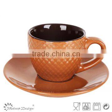 Cup Saucer handpainting top sale relaxation and antique style