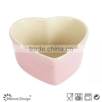 Heart Shape Ceramic Bowls