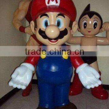 China Supplier Wholesale High Quality Fiberglass Life Size Cartoon Statue photo-2