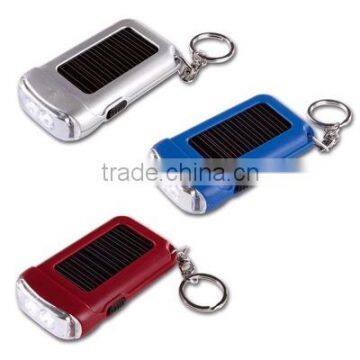 mini solar keychain flashlight