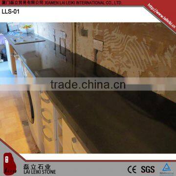 Rectangular Shape Indian Black Indian Black Polished Granite Kitchen Countertop photo-6