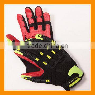 Rigger Style Anti Vibration Oil Resistant Safety Gloves photo-3