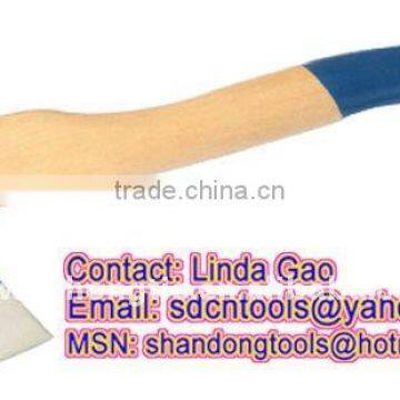 OEM orders high quality drop-forged hatchet with birch wooden handle hand tools