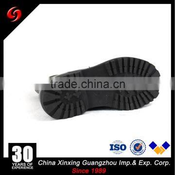 Genuine Leather Black Jungle Boots, Non Slip Cow Leather Combat Boots photo-4