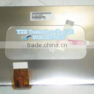 7inch Car LCD SCreen C070FW01 V0 lcd monitor V.0 7" LCD 480(RGB)*234 No Touch Panel