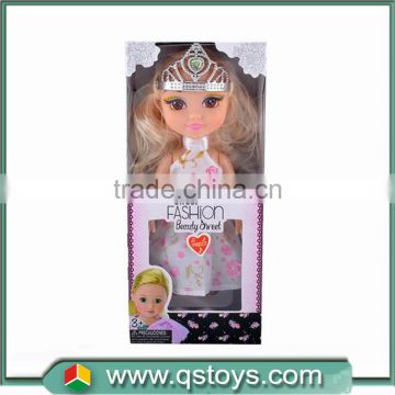 New product manual big head baby doll toy with EN71