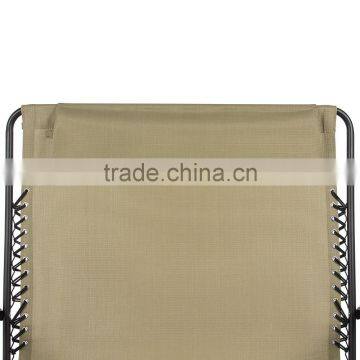 Outdoor 2 Person Double Wide Beige Folding Zero Gravity Chair photo-4