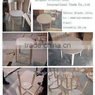 hot colours customized Children bend Chair for school insales