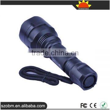 C8 Q5 560 Lumens LED Flashlight 1 Mode Red Light Tactical Flashlight Torch photo-2