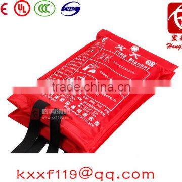 1m x 1m Fiberglass Fire proof Welding Fire blanket manufacturer