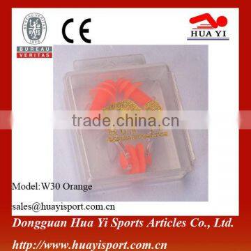 Plastic Case Package One Free Size Earplugs and Nose Clip Swimming Accessories Set photo-6