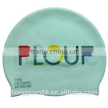 MFU Custom waterproof silicone swimming cap