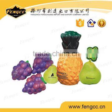 PU foam stress toy / stress ball in fruit grape shape