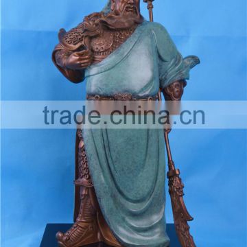 China Bronze artwork/Bronze Decoration/Guan Yu/China style bronze/Bronze sculpture