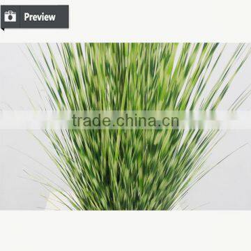 Artificial Potted Grass Synthetic Onion Grass In Pot Fake Grass in Pot for Indoor Decoration photo-3